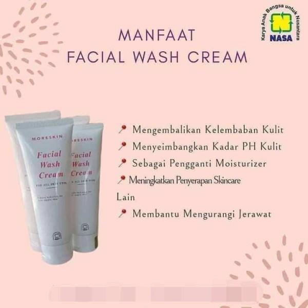 Moreskin Facial Wash Cream
